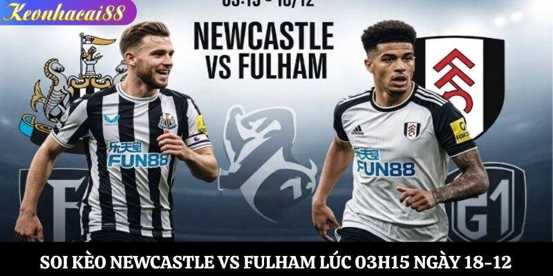 Soi Kèo Newcastle vs Fulham Lúc 03h15 Ngày 18-12
